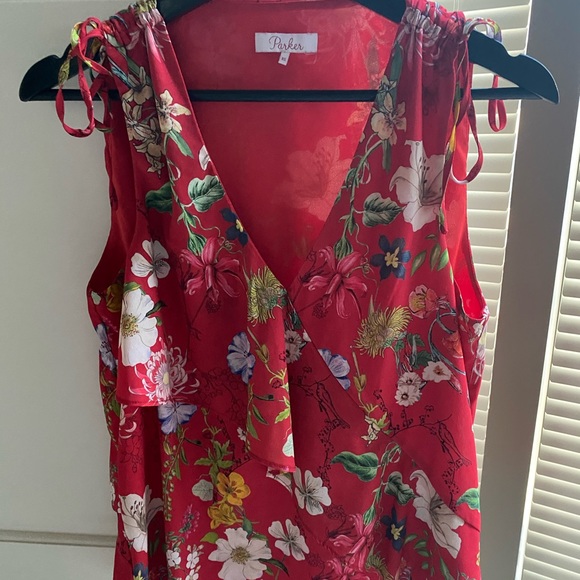 Parker Tops - Parker red tank top